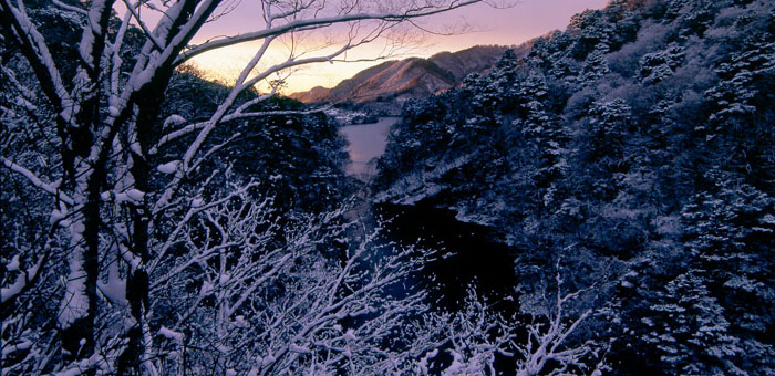 盐原温泉 冬