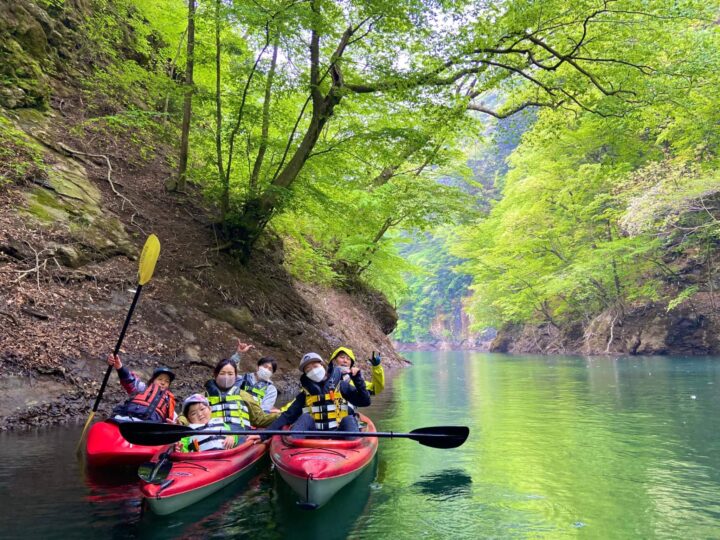 塩原Canoe＆遊覧SUP